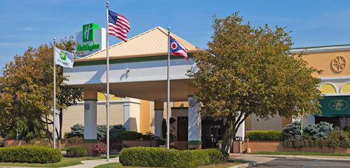 front of building